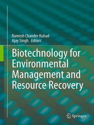 cover image of Biotechnology for Environmental Management and Resource Recovery